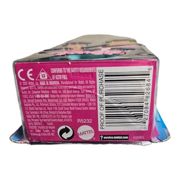 Barbie Dance Ballerina Barbie Doll New NIB 2009 Blue Dress Ballerina Shoes I Can - Picture 3 of 3